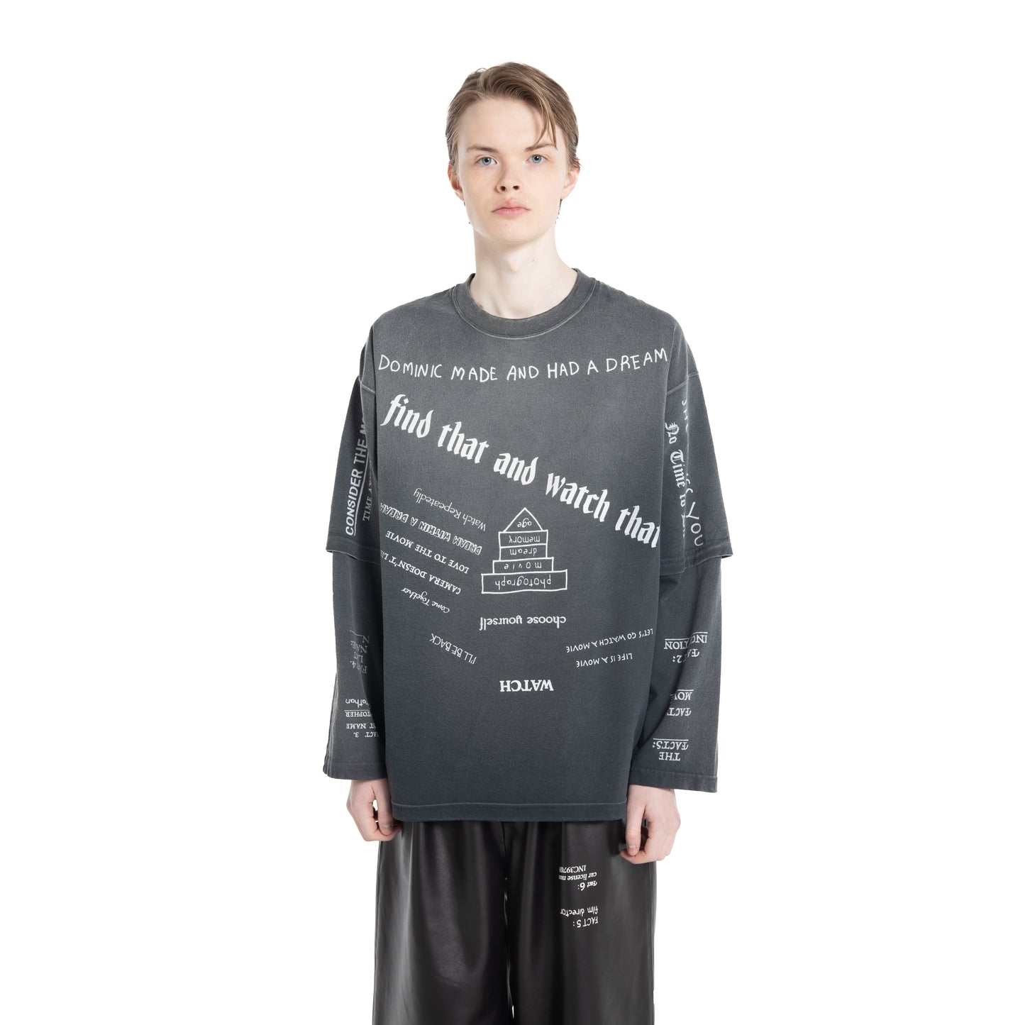 "TATTOO" Switching Tee