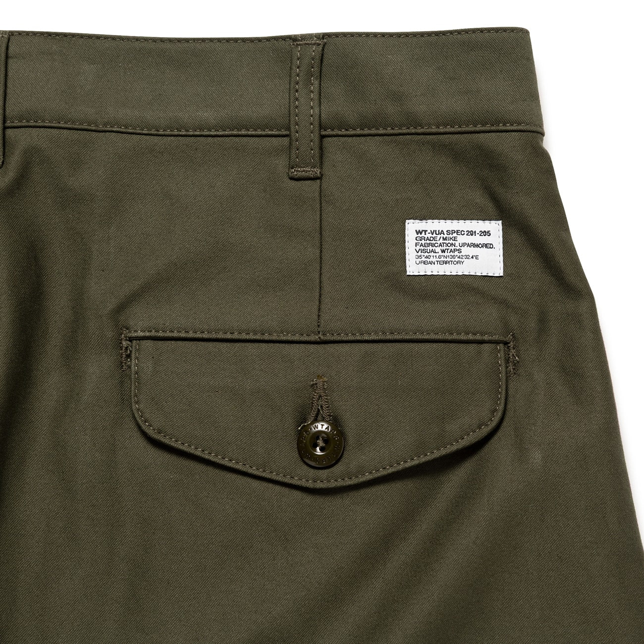 WRKT2501 / TROUSERS / COTTON. BACKSATIN