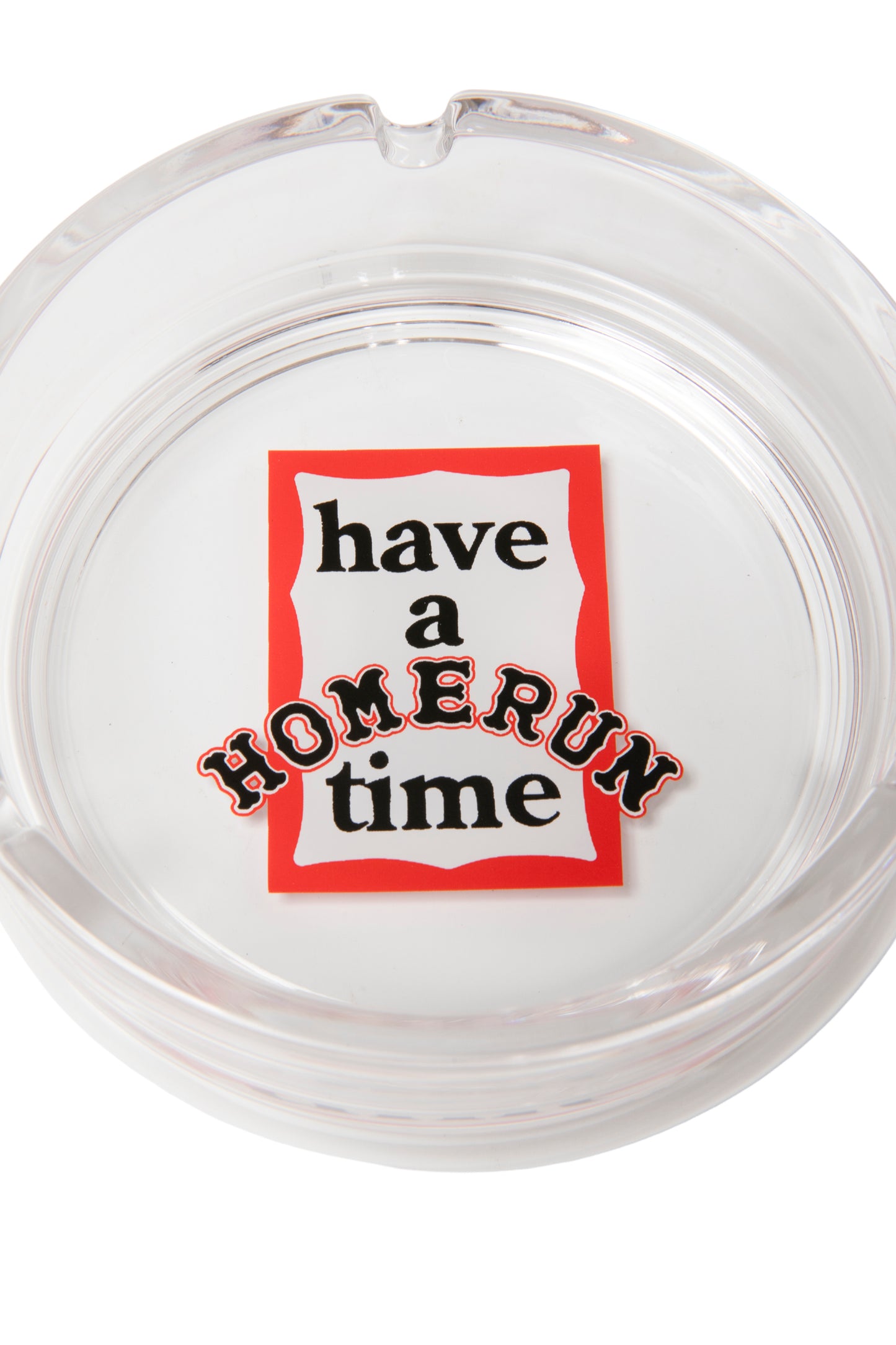 HOMERUN × have a good time CIRCLE CLEAR ASHTRAY