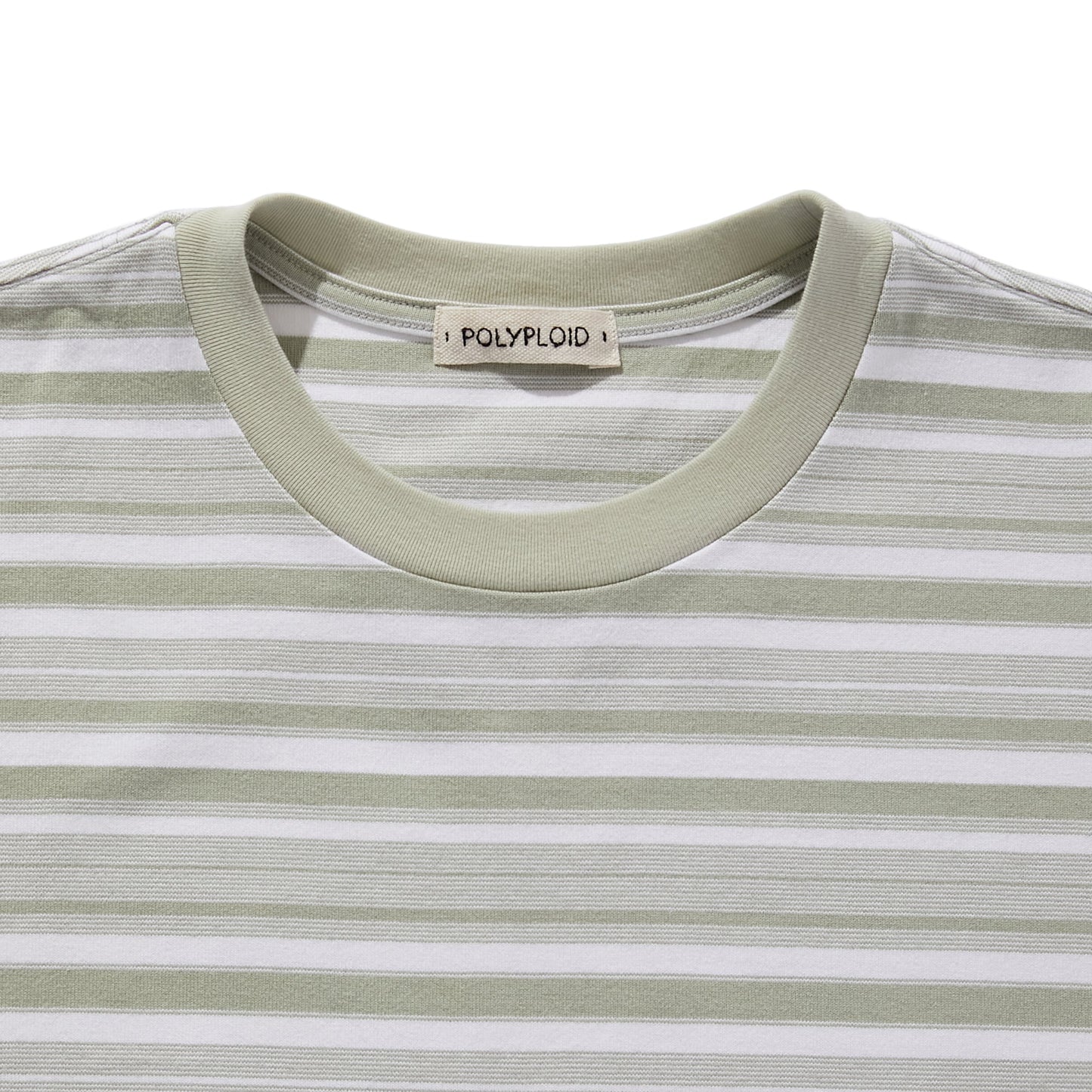 T SHIRT B SAGE/WHITE