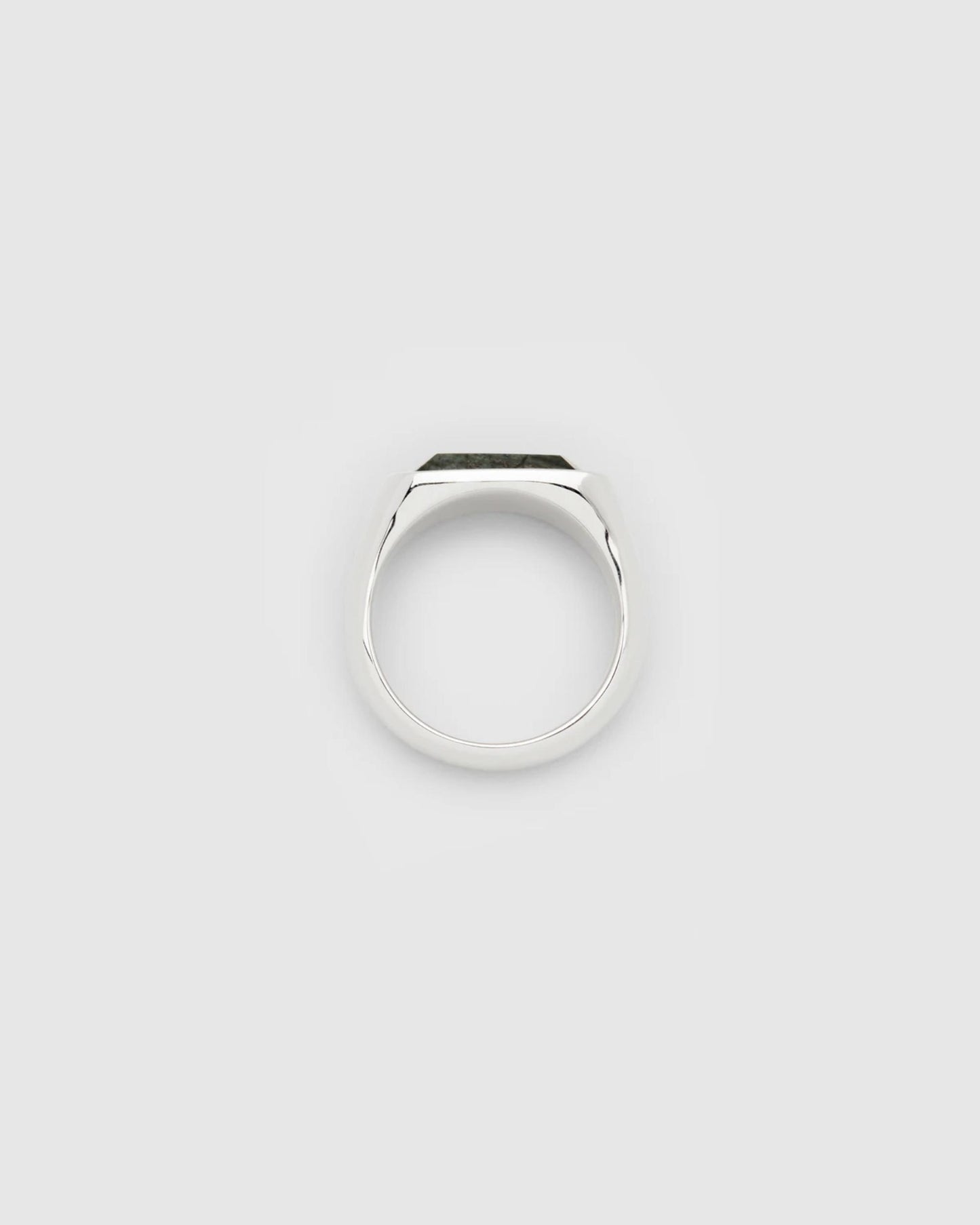 Cushion Green Marble (M) SILVER