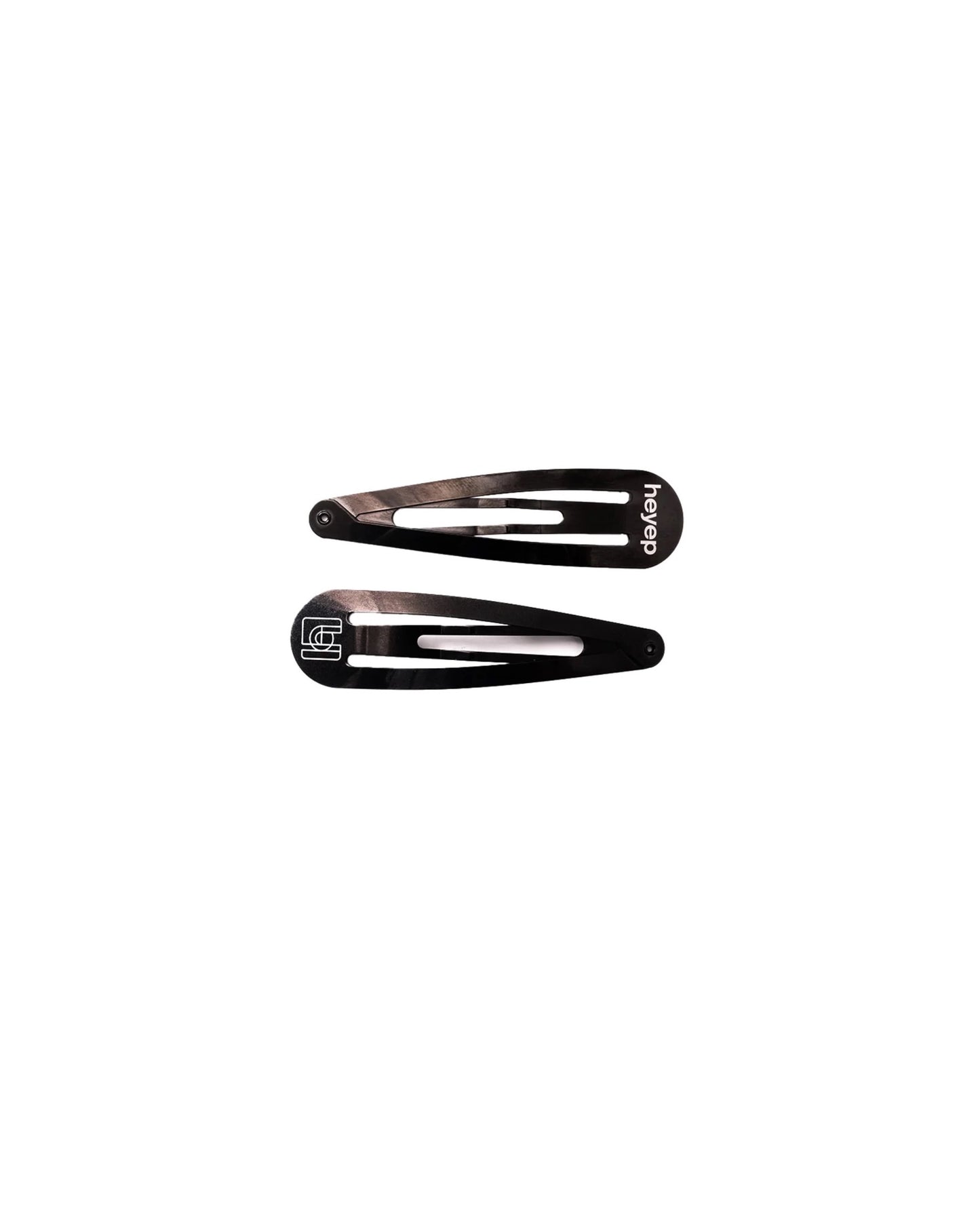 Logo&EmblemHair Clips 2 Piece Set