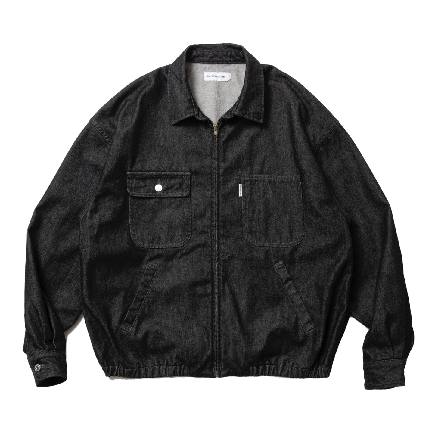 Denim Zip Up Work Jacket