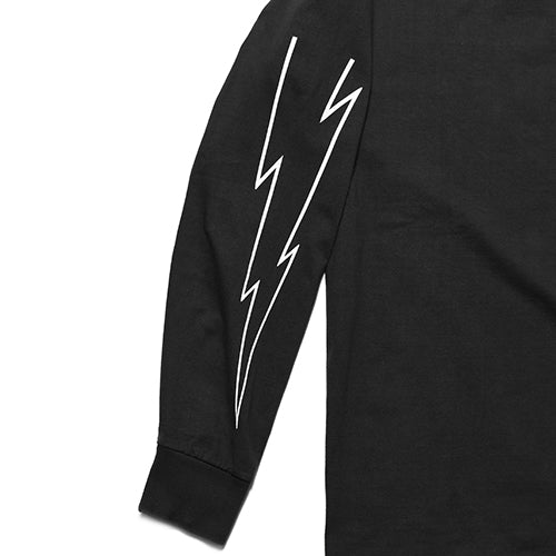 Screamin' Wheels × SD Old School Lightning Long Sleeve T