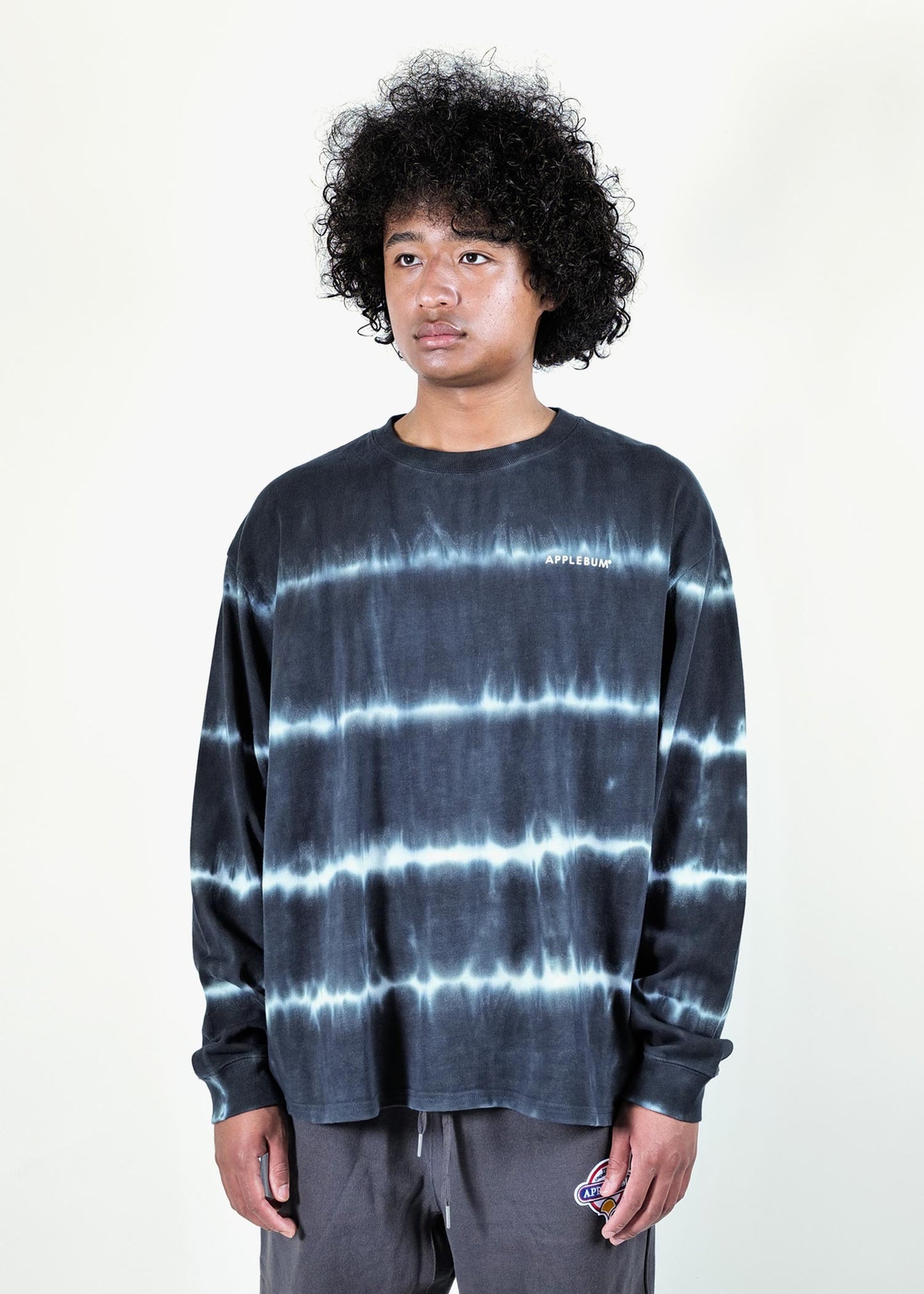 Border Tie Dye L/S T-shirt