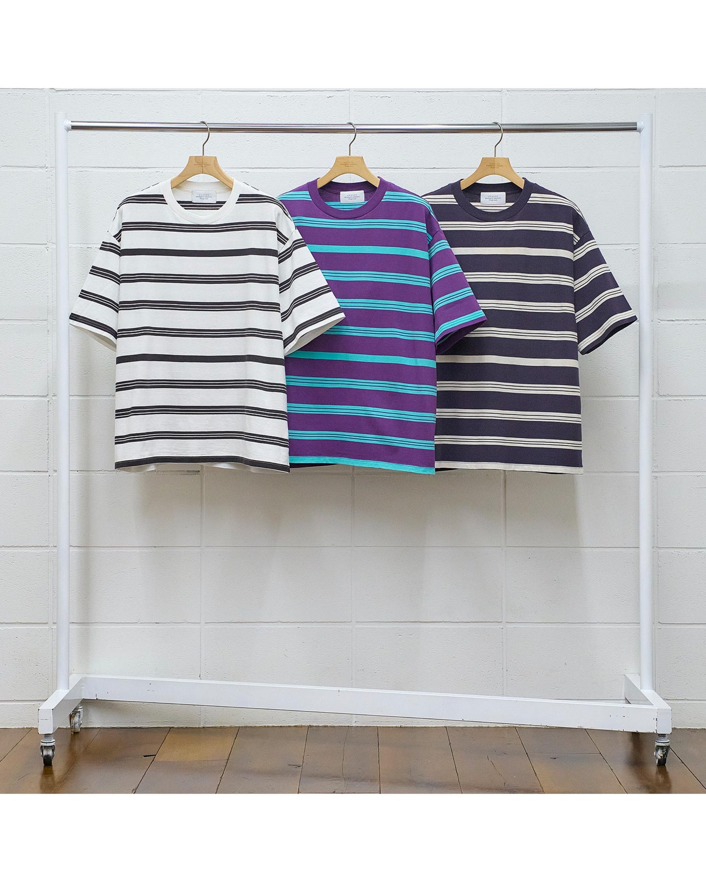 US2431 Short sleeve border T-shirt