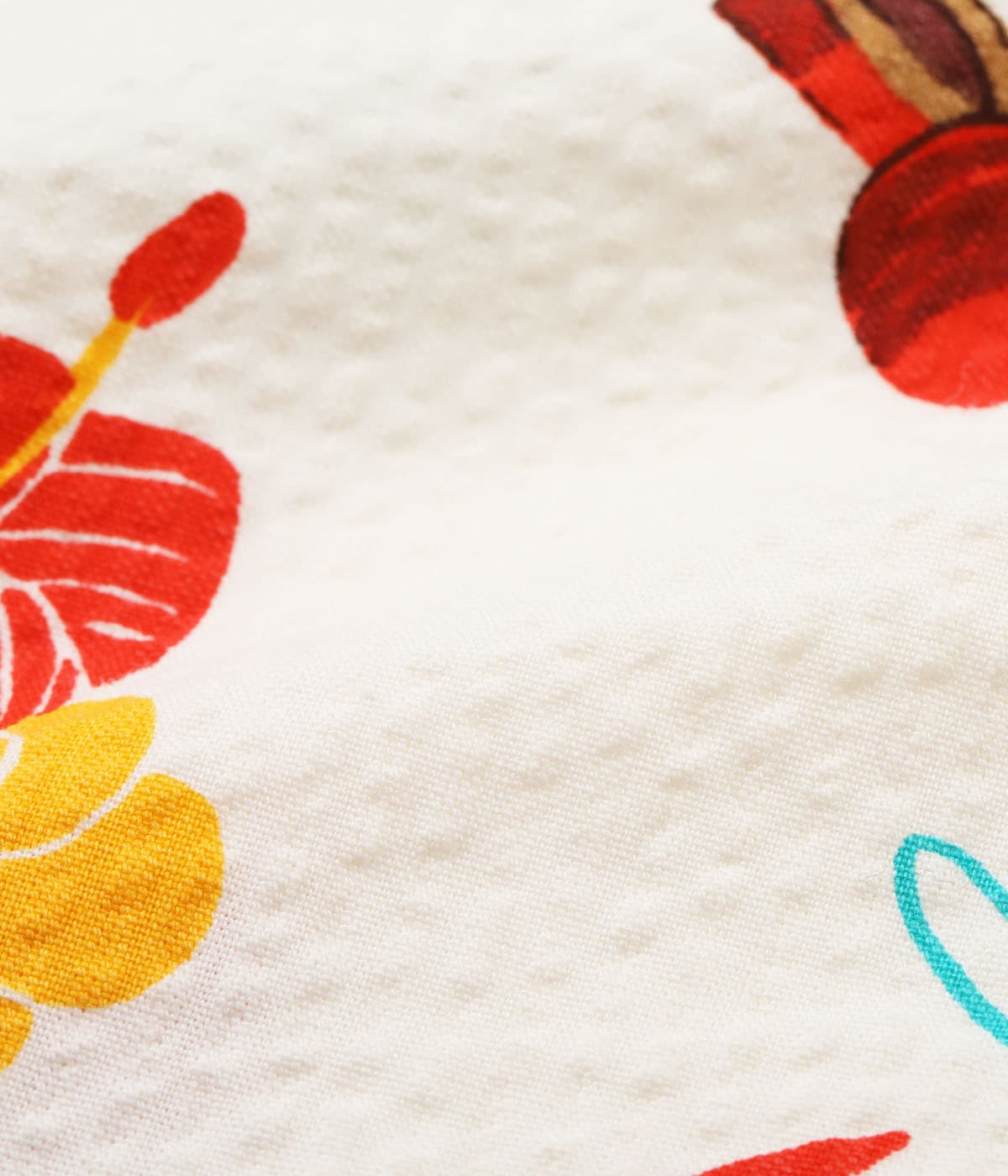 COTTON SEERSUCKER OPEN SHIRT “TRIP TO HAWAII” by 柳原良平 with MOOKIE SS39537