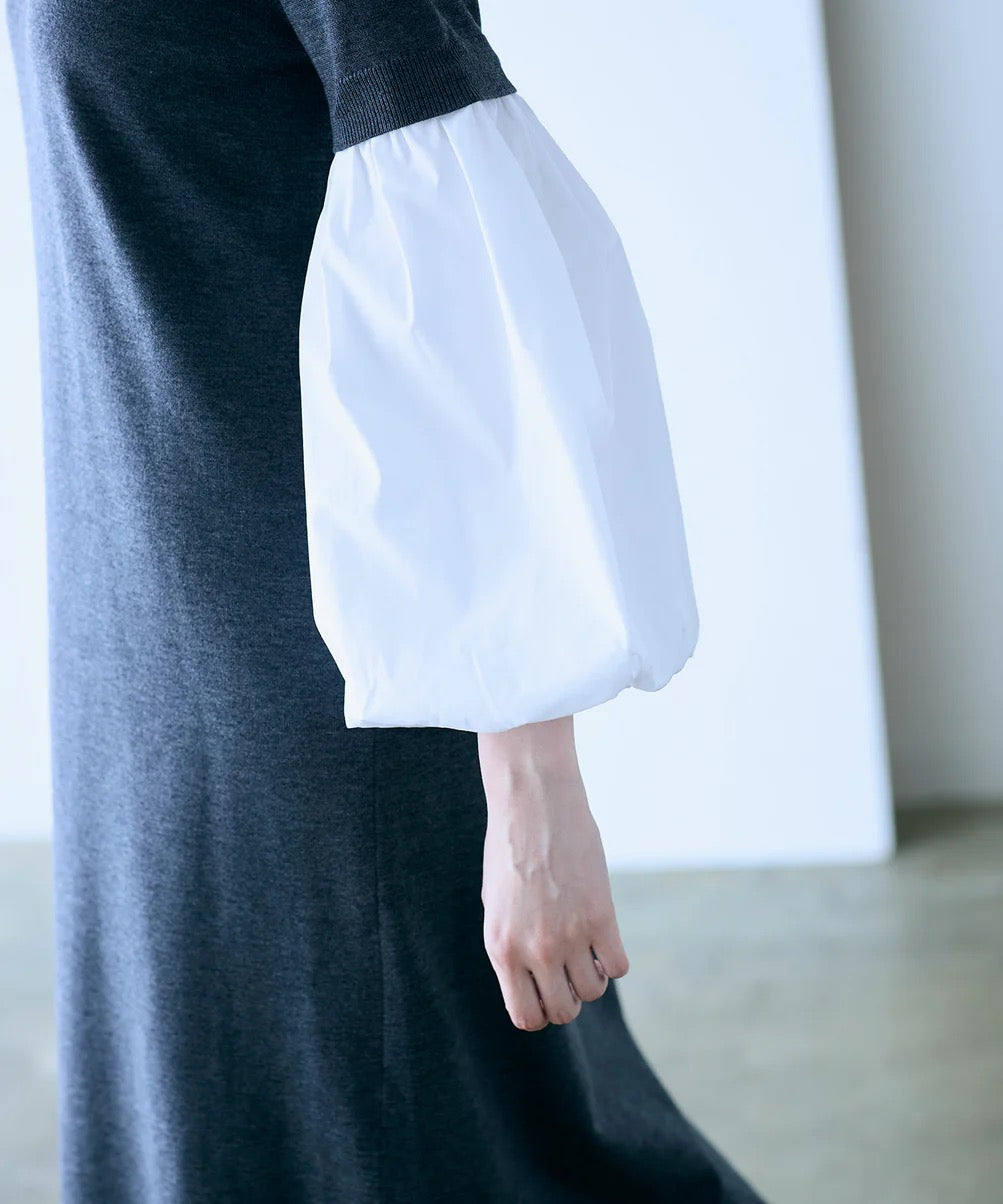 14g wool 2way sleeve one-piece