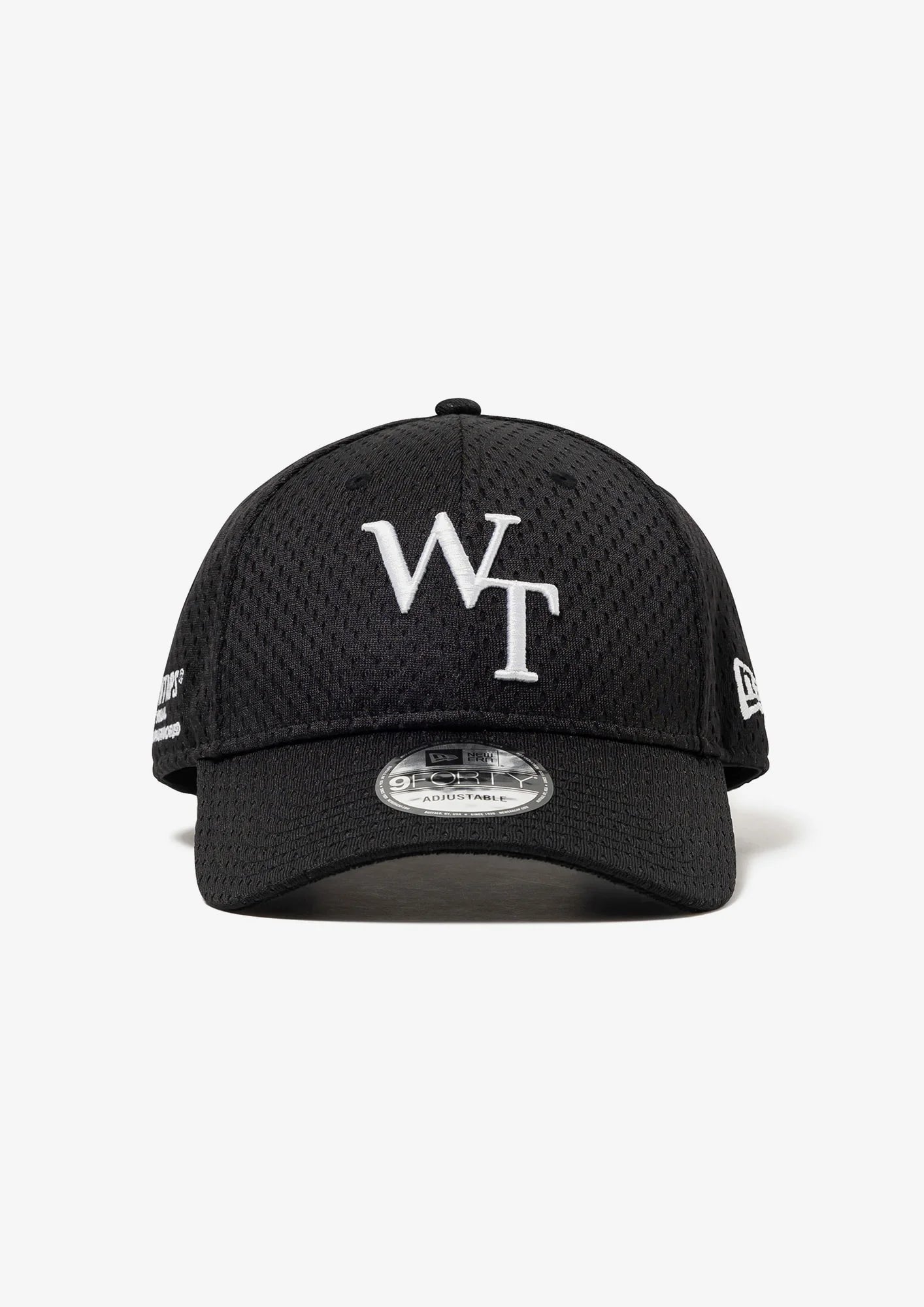 WTAPS 9Forty / Cap / Poly. Mesh. Newera黒 9FORTY / CAP / POLY. MESH. NEWERA® – TIME AFTER TIME