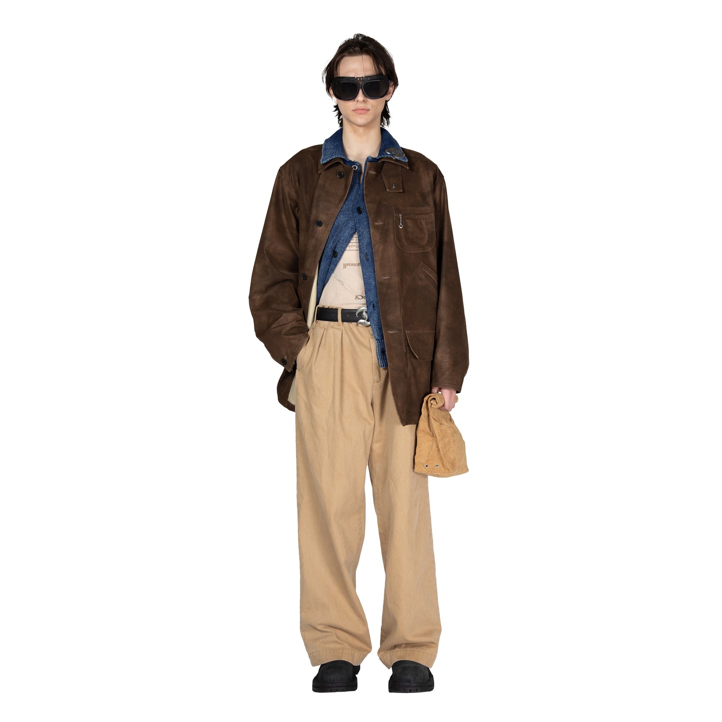 Artificial Leather Hunting Jacket