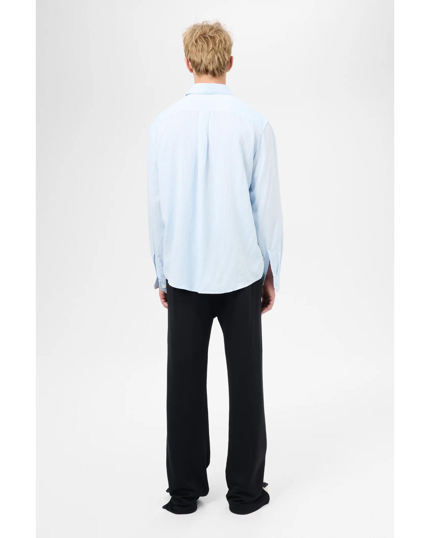 BEYOND SHIRT Suave Stripe Holiday Viscose