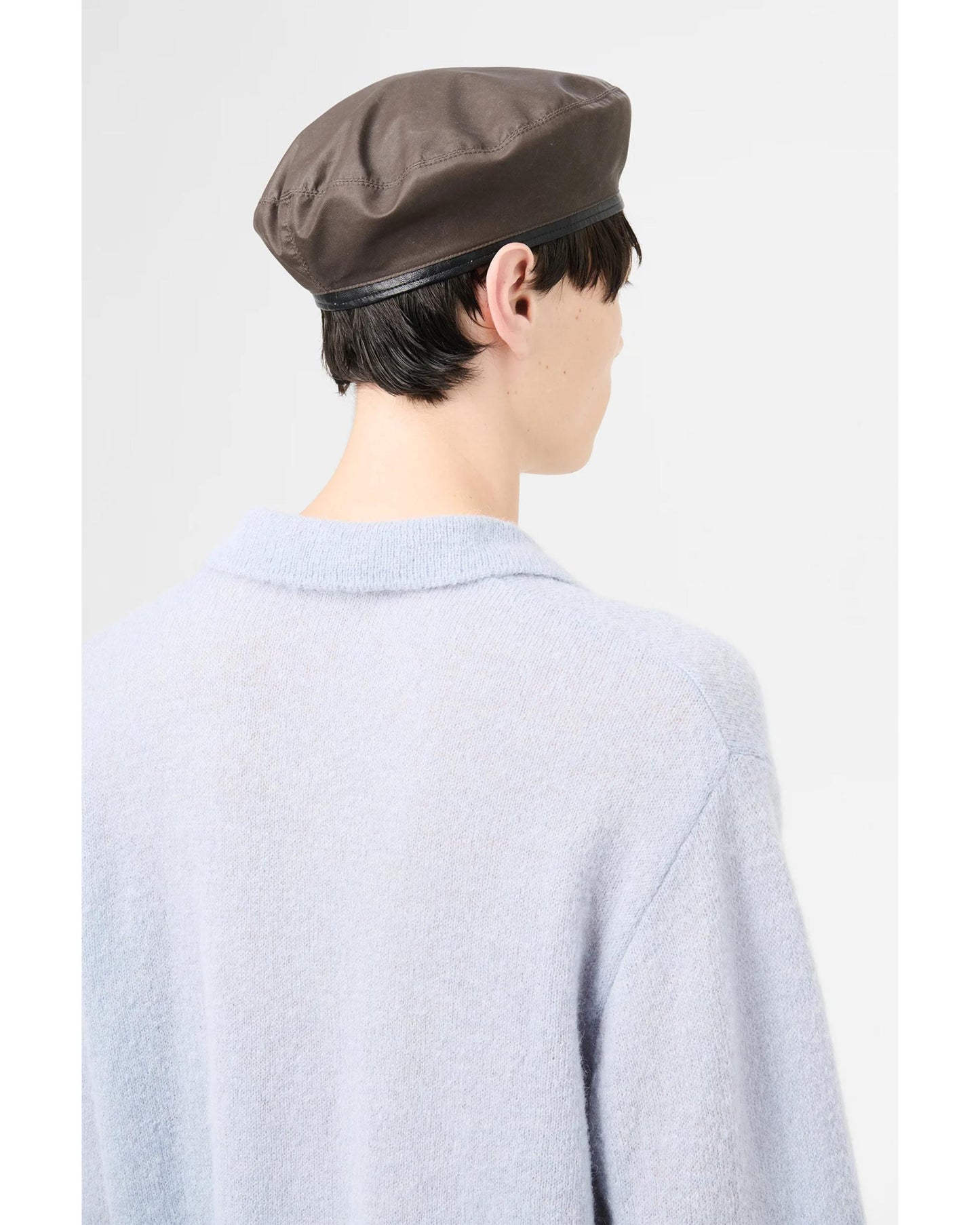 EVENING POLO Livid Blue Fuzzy Alpaca