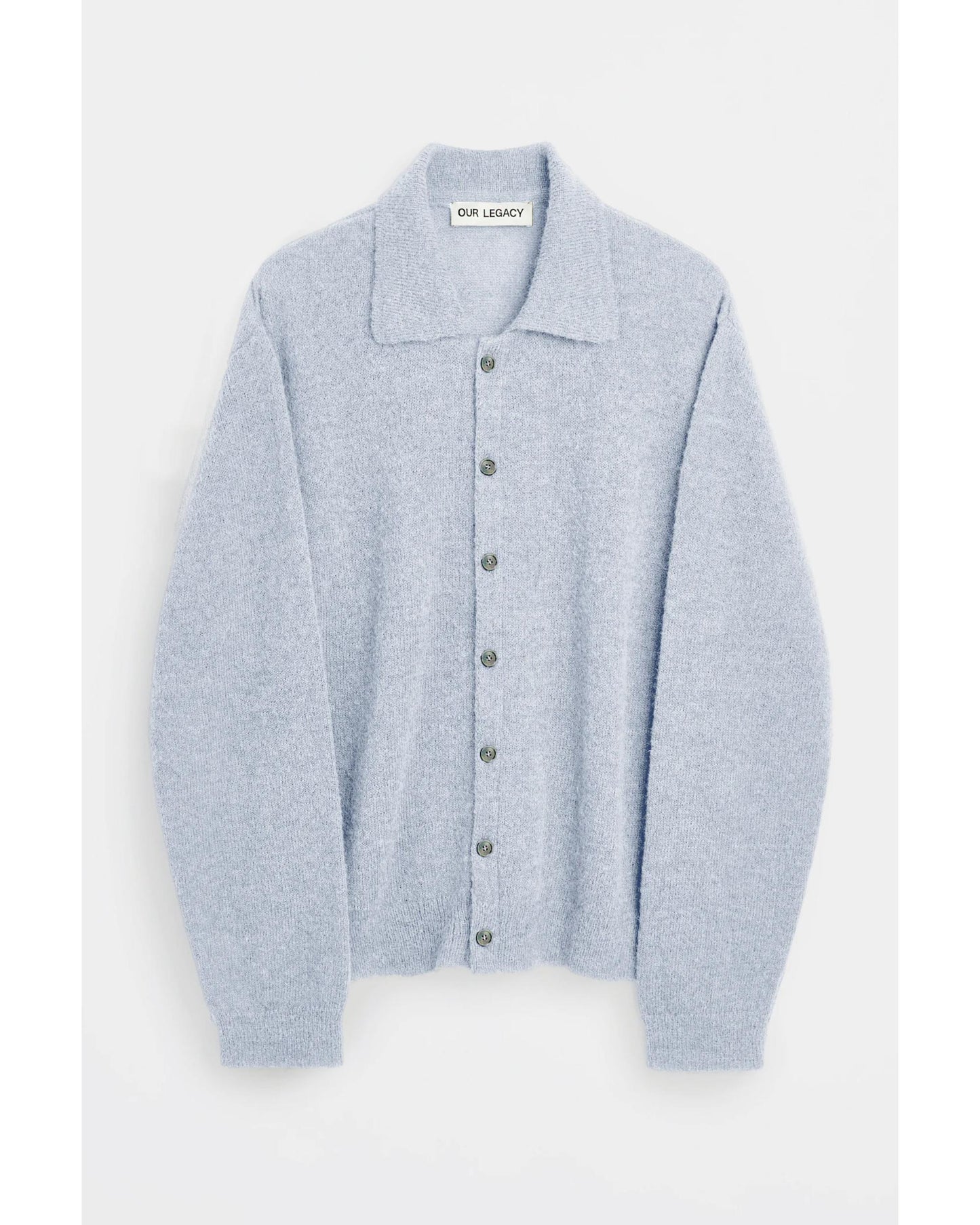 EVENING POLO Livid Blue Fuzzy Alpaca