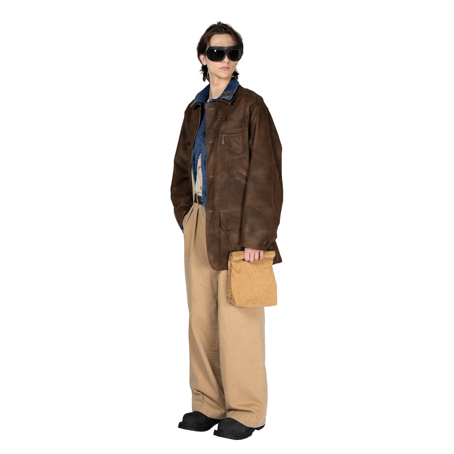 Artificial Leather Hunting Jacket