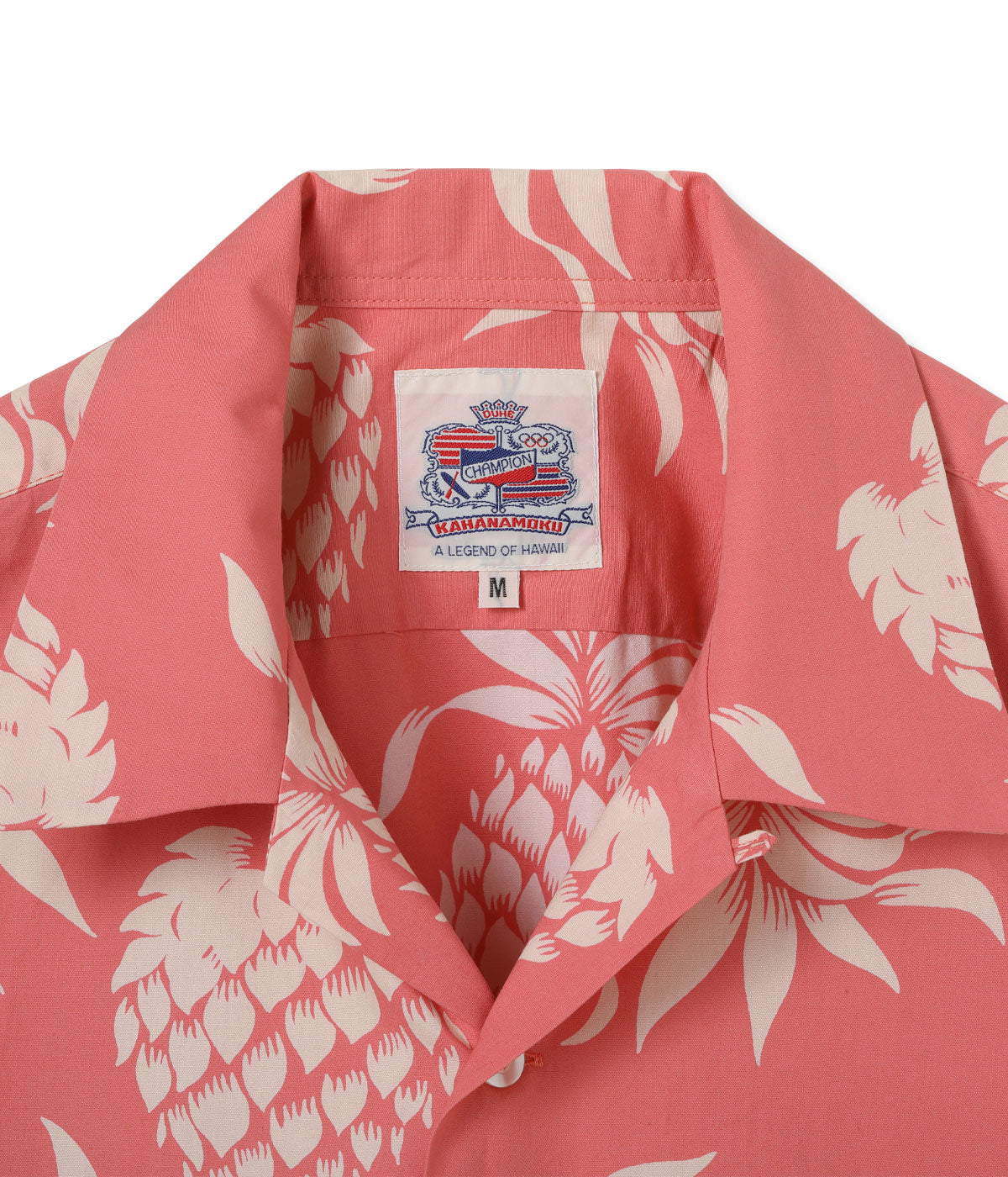 DUKE KAHANAMOKU COTTON HAWAIIAN SHIRT “DUKE'S PINEAPPLE” DK37811
