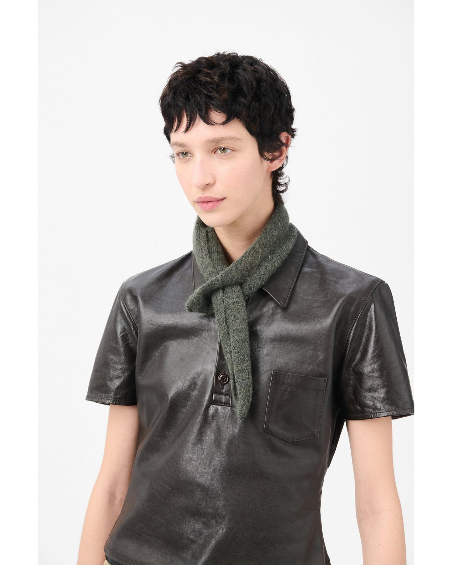 MINITURE SCARF KHAKI 4248MM
