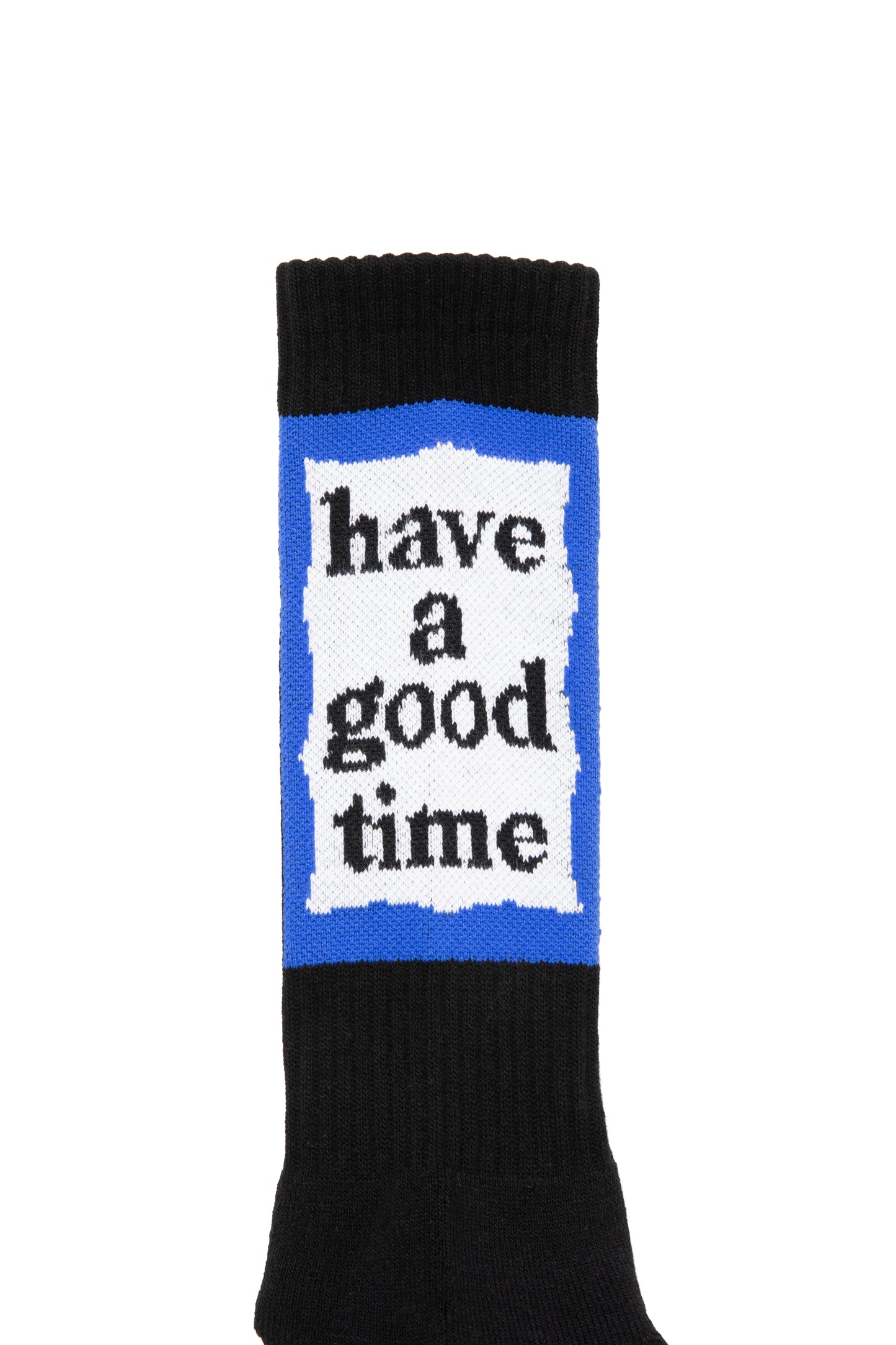 BACK BLUE FRAME SOCKS