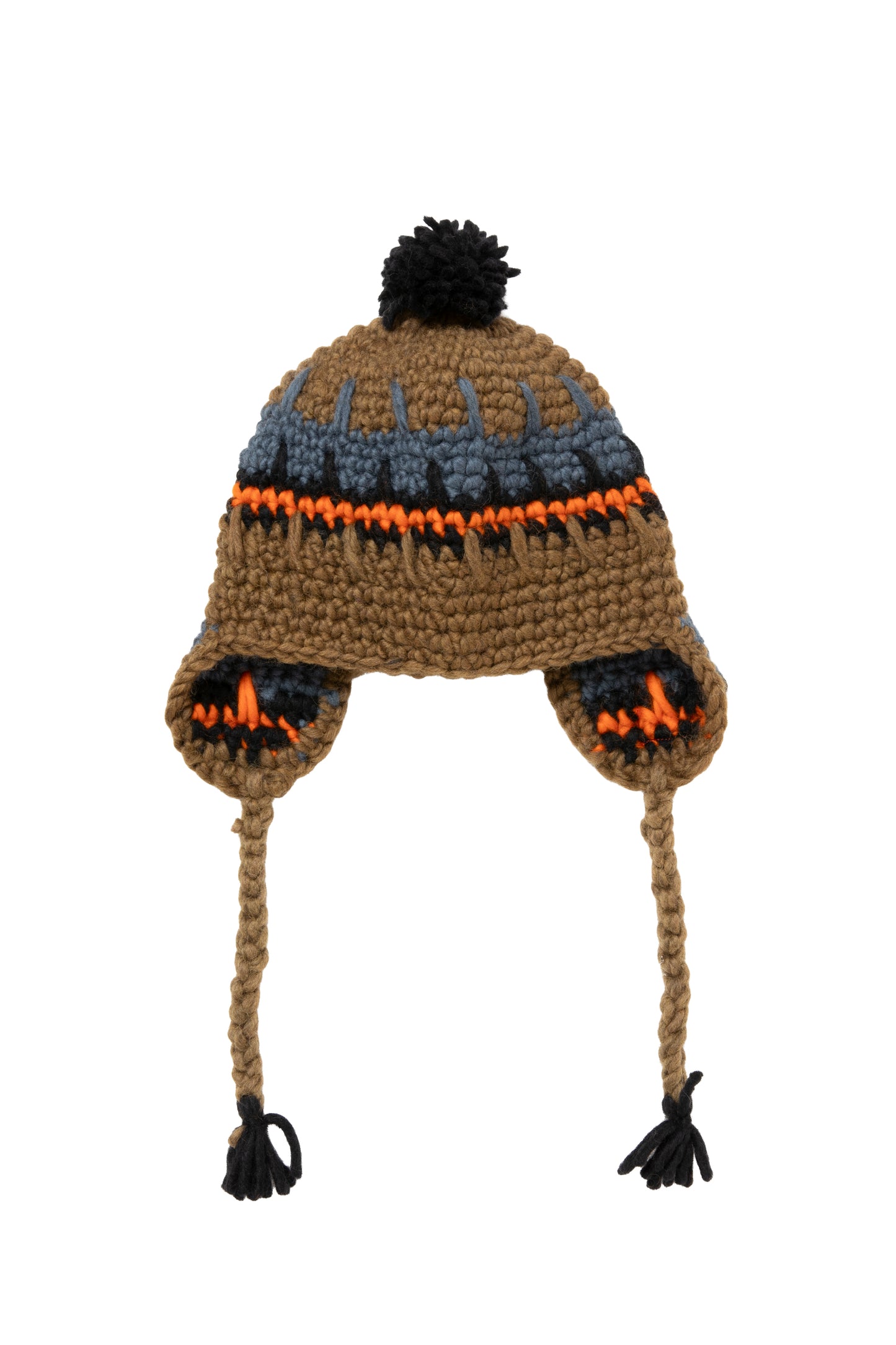 FRAME PATCH EARFLAP BEANIE