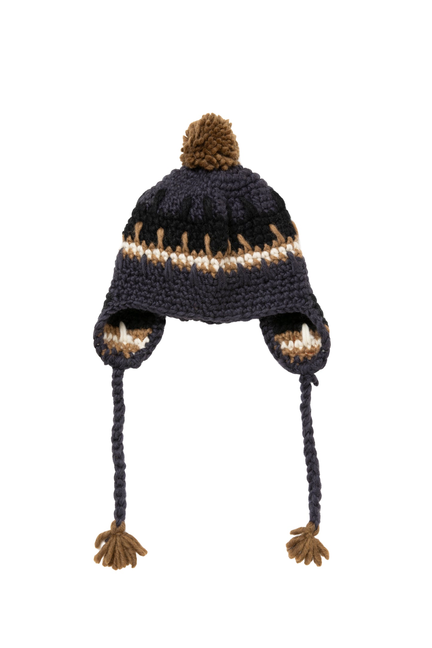 FRAME PATCH EARFLAP BEANIE