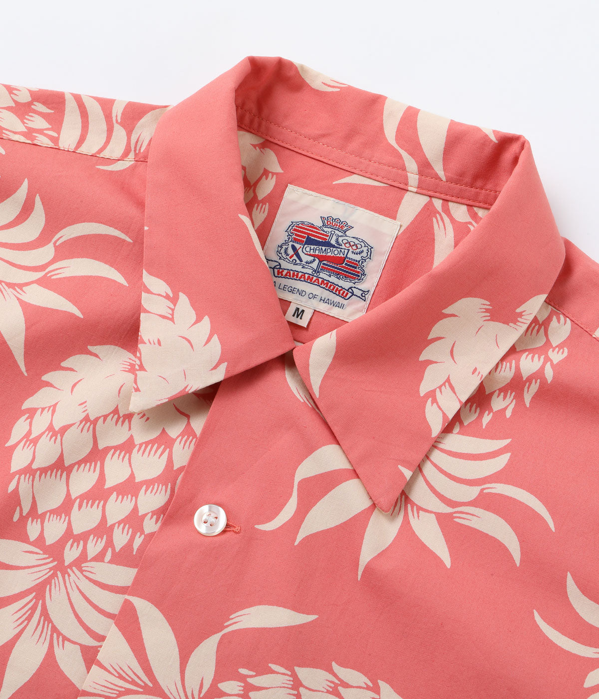DUKE KAHANAMOKU COTTON HAWAIIAN SHIRT “DUKE'S PINEAPPLE” DK37811