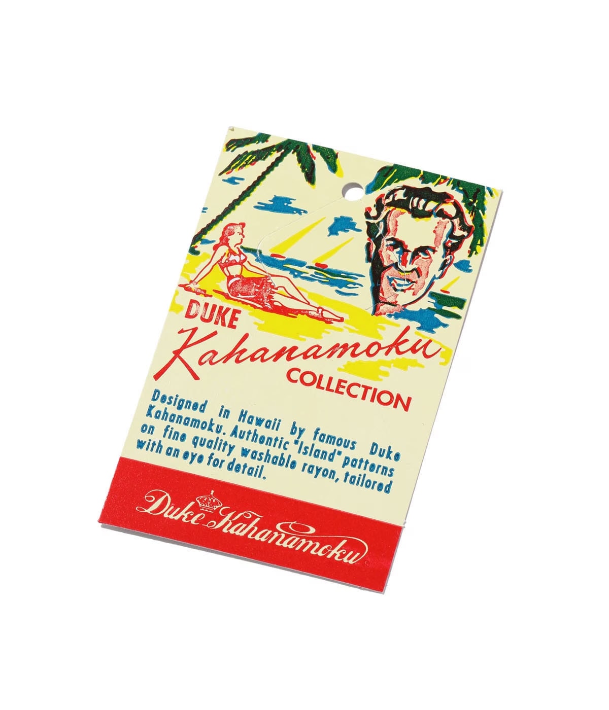 DUKE KAHANAMOKU SPECIAL EDITION “PALM TREE” (SHORT SLEEVE) DK39448