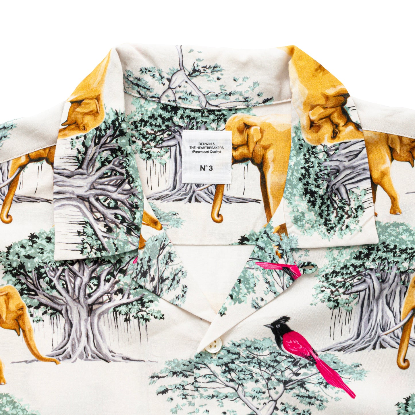 S/S ORG ALOHA SHIRT "ROGERS"