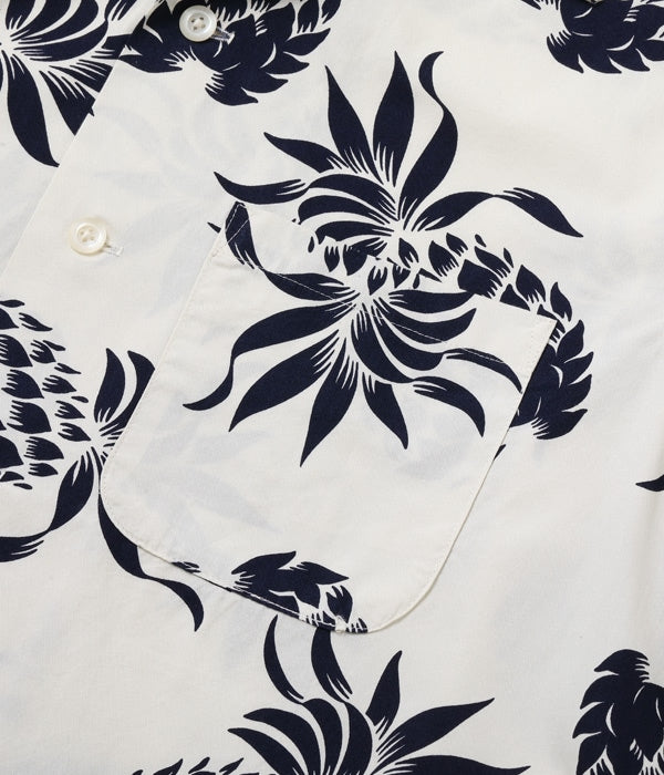 DUKE KAHANAMOKU COTTON HAWAIIAN SHIRT “DUKE'S PINEAPPLE” DK37811