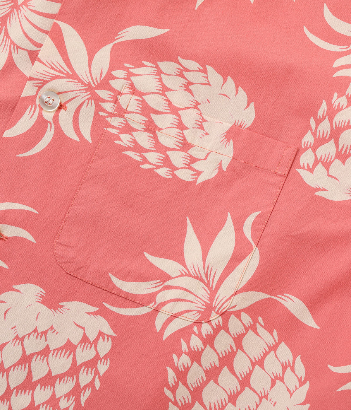 DUKE KAHANAMOKU COTTON HAWAIIAN SHIRT “DUKE'S PINEAPPLE” DK37811