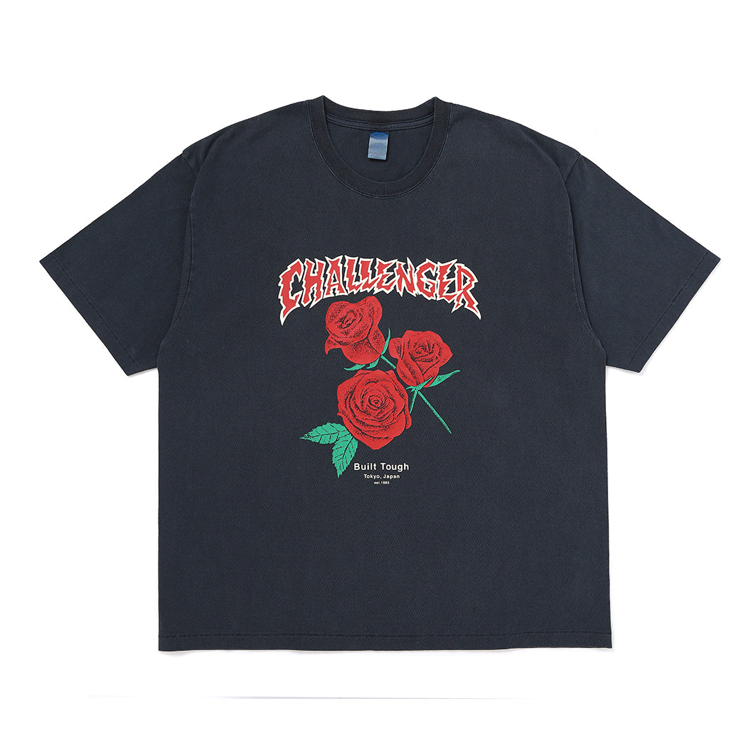XL Tシャツ チャレンジャー PIGMENT ROSE TEE 夏物 半袖 PIGMENT ROSE TEE – TIME AFTER TIME