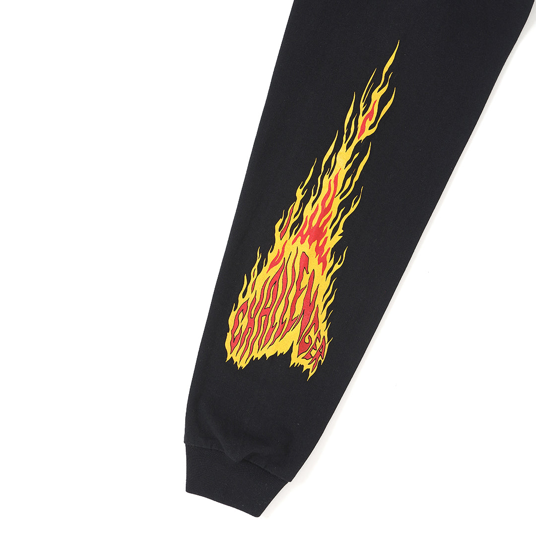 L/S SNAKING LOGO TEE