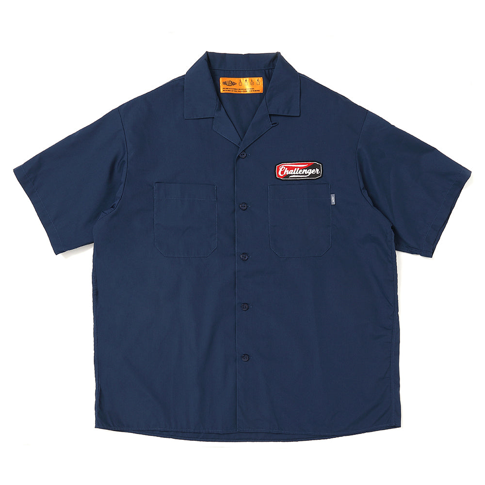 S/S PATCHED WORK SHIRT