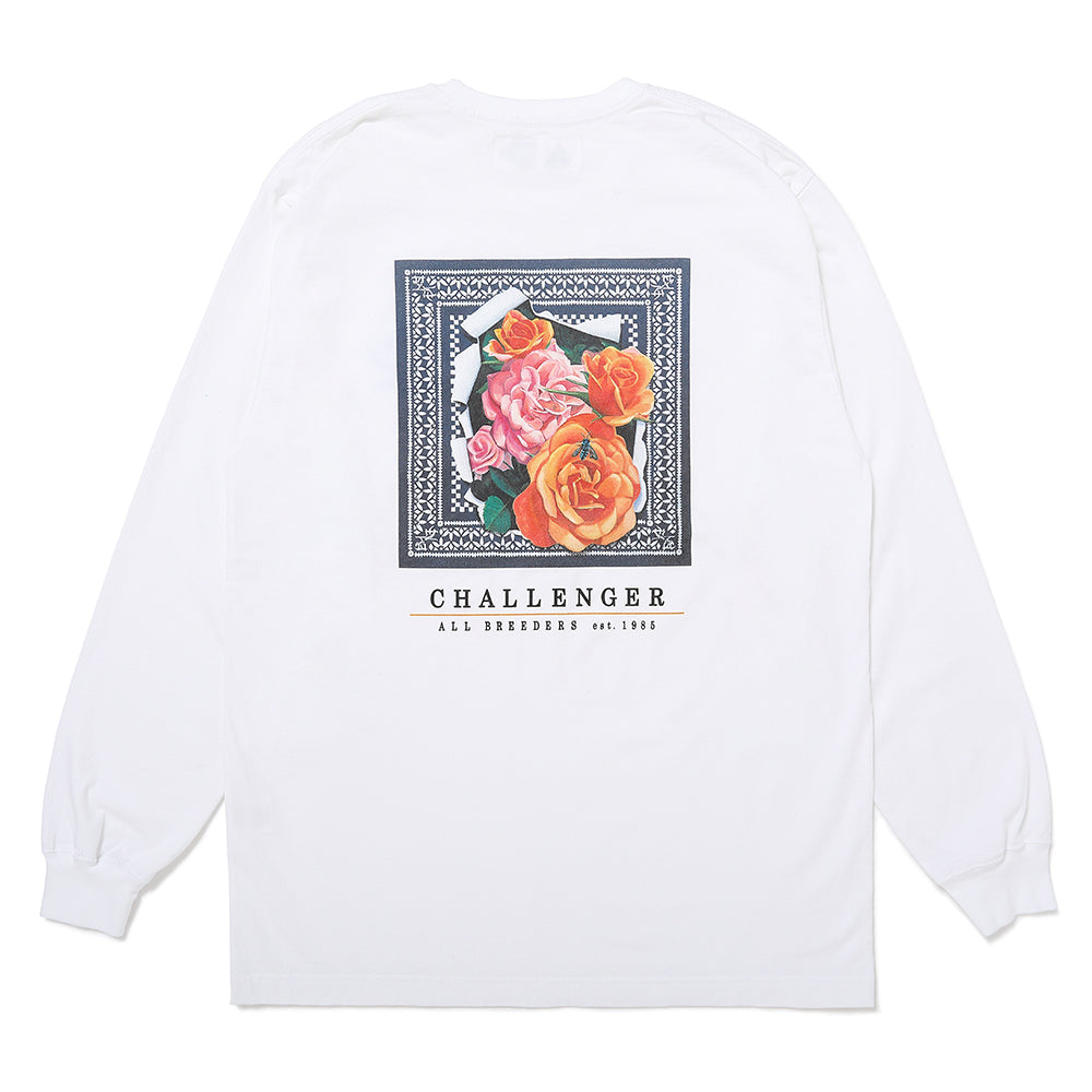 L/S ROSE BANDANA TEE