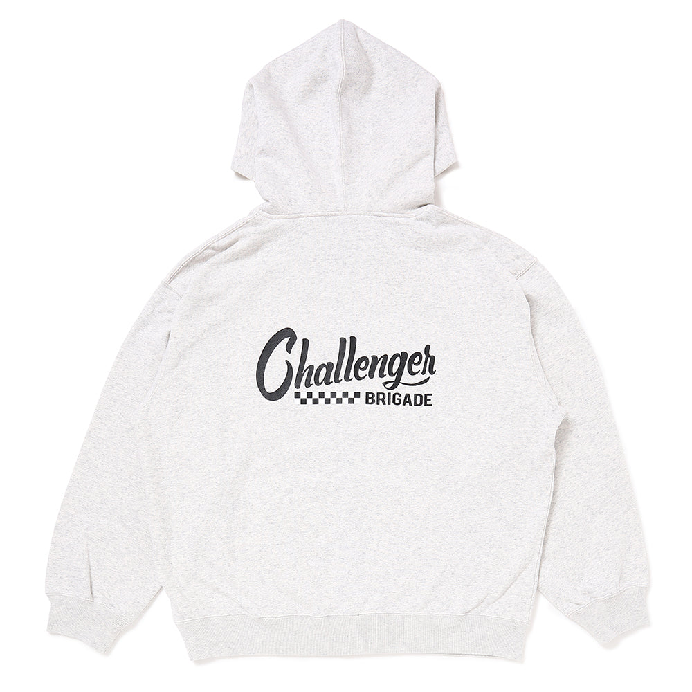 CHECKER ZIP HOODIE