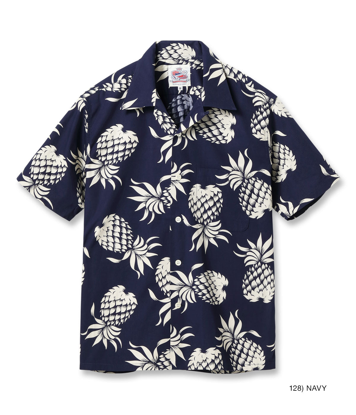 DUKE KAHANAMOKU COTTON HAWAIIAN SHIRT “DUKE'S PINEAPPLE” DK37811