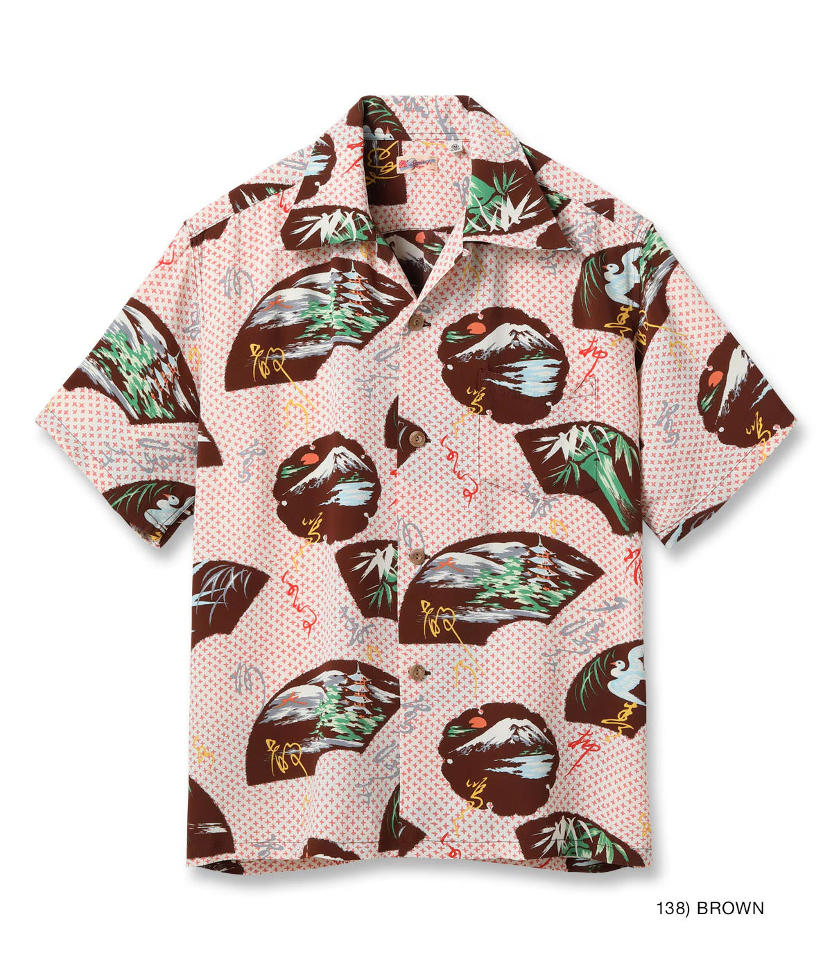 RAYON HAWAIIAN SHIRT “JAPANESE TRADITION” SS39418
