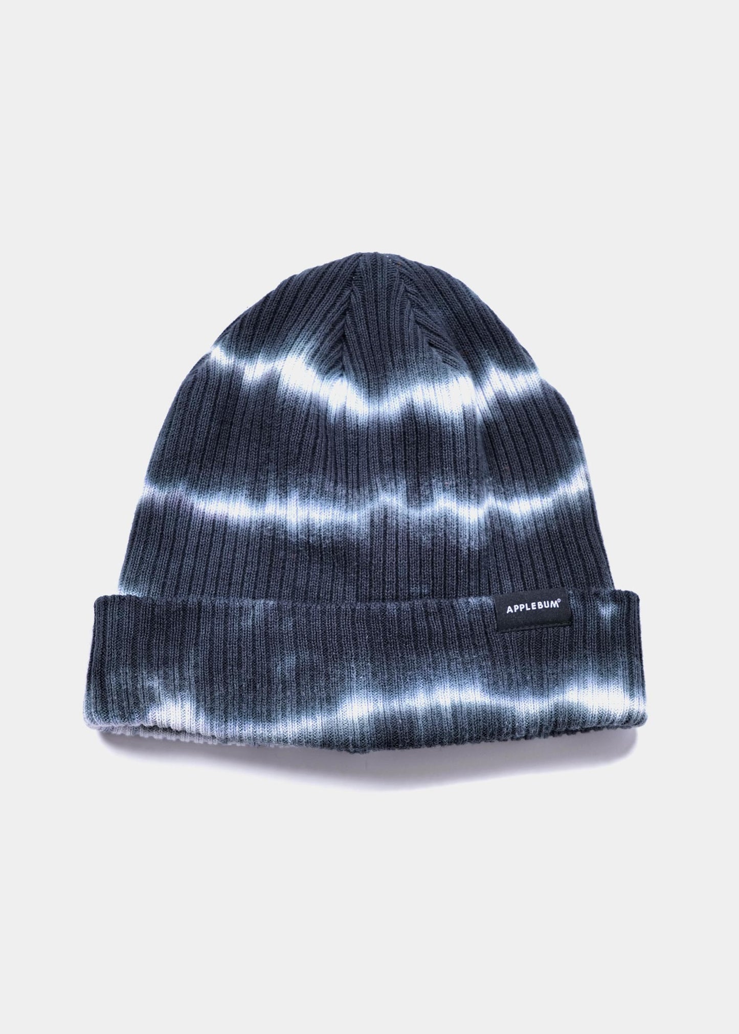 Border Tie Dye Knit Cap
