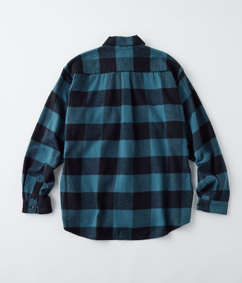 COTTON NEL CHECK REGULAR SHIRT 29137