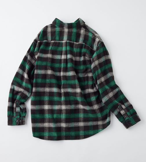 COTTON NEL CHECK REGULAR SHIRT 29137