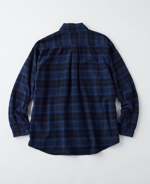 COTTON NEL CHECK REGULAR SHIRT 29137