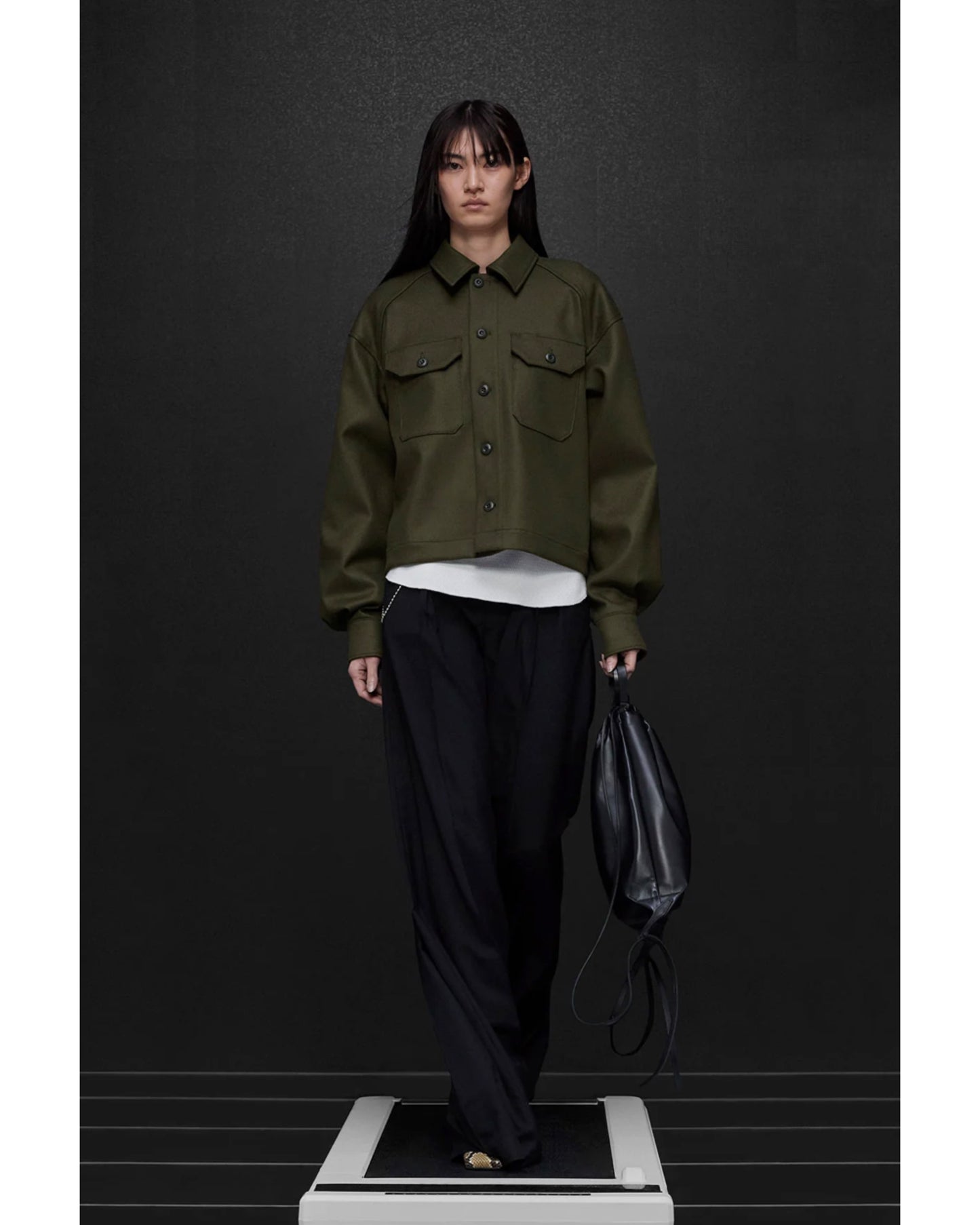 WOOL SHIRT JACKET 17457