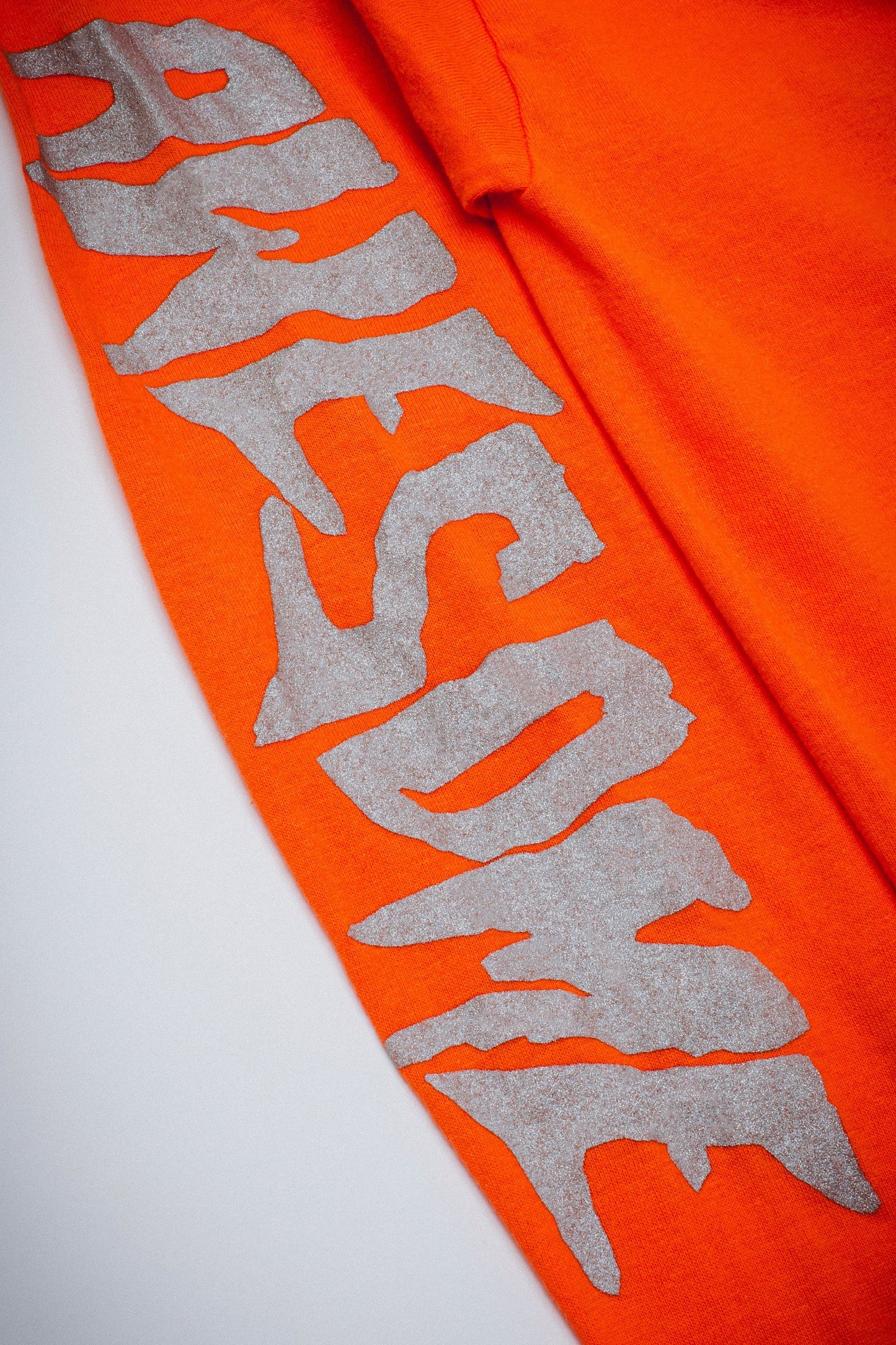 Split Stamp Long Sleeve Tee