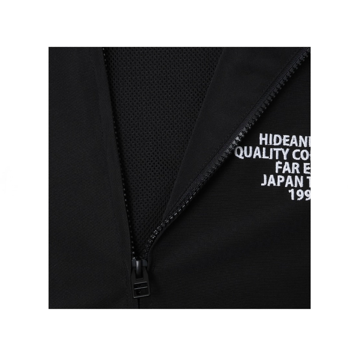Nylon Zip Hooded Jacket