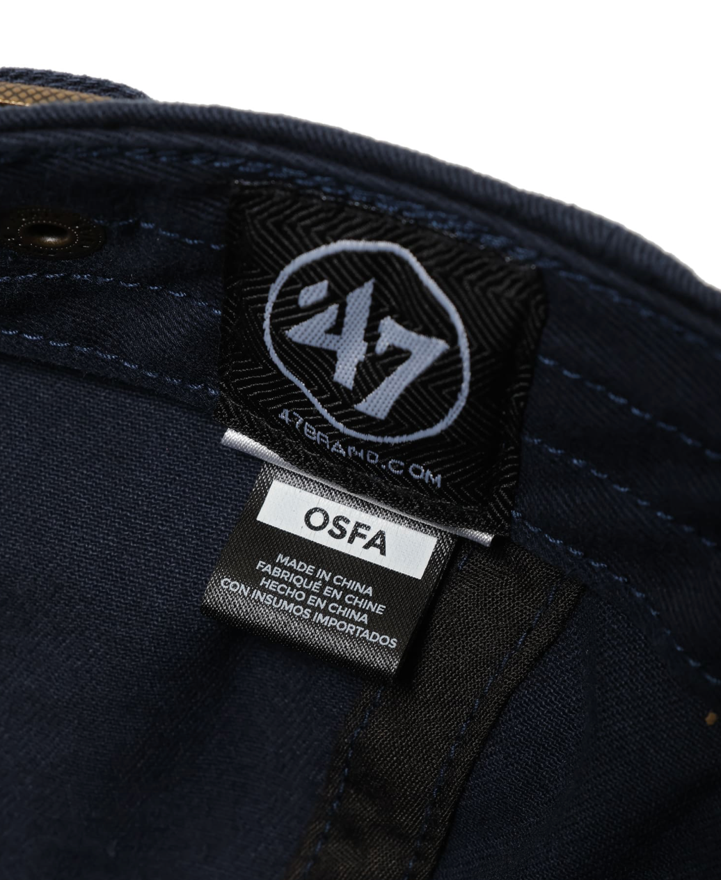 NANGA×47 COTTON CAP