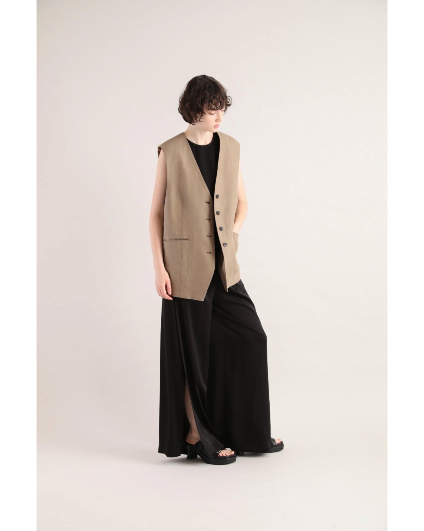 TRIACE SATIN PANTS