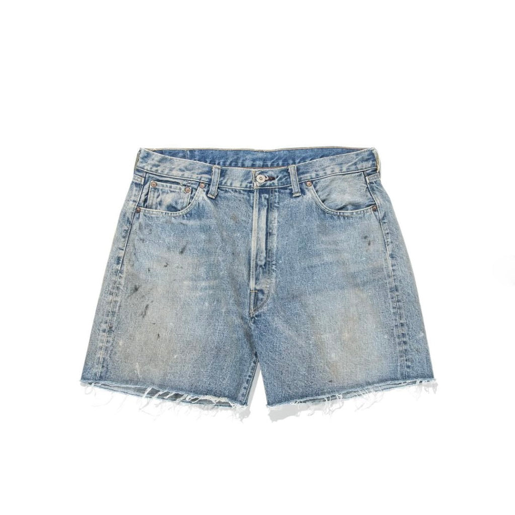 DENIM CUT OFF SHORTS