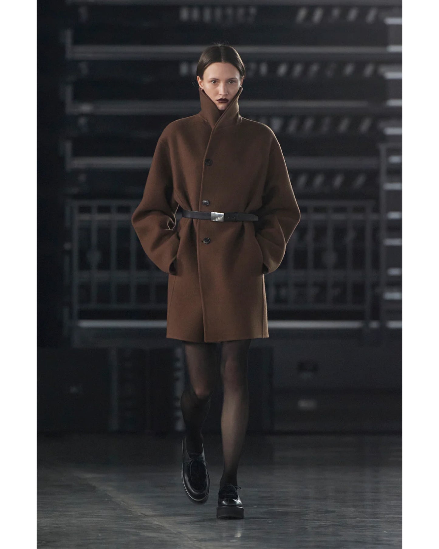DOUBLE FACE SHAWL COLLAR COAT 17546