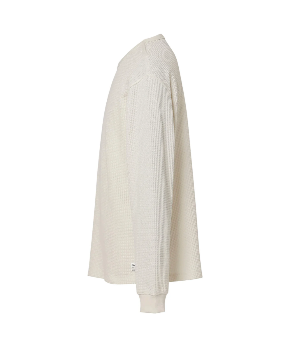 ECO HYBRID BOX WAFFLE L/S TEE