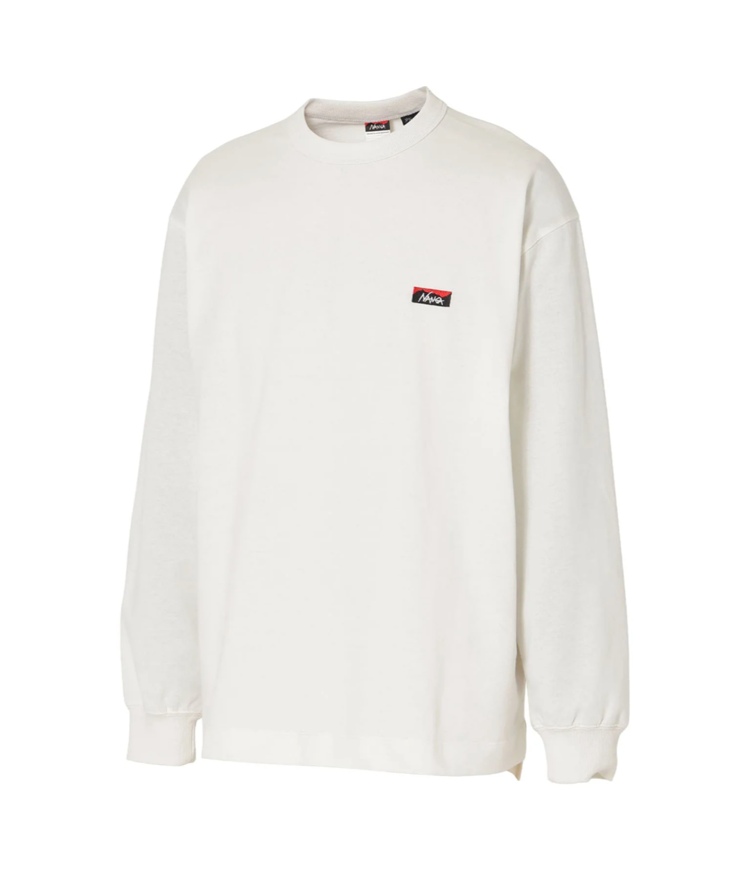 ECO HYBRID BOX LOGO EMBROIDERY L/S TEE