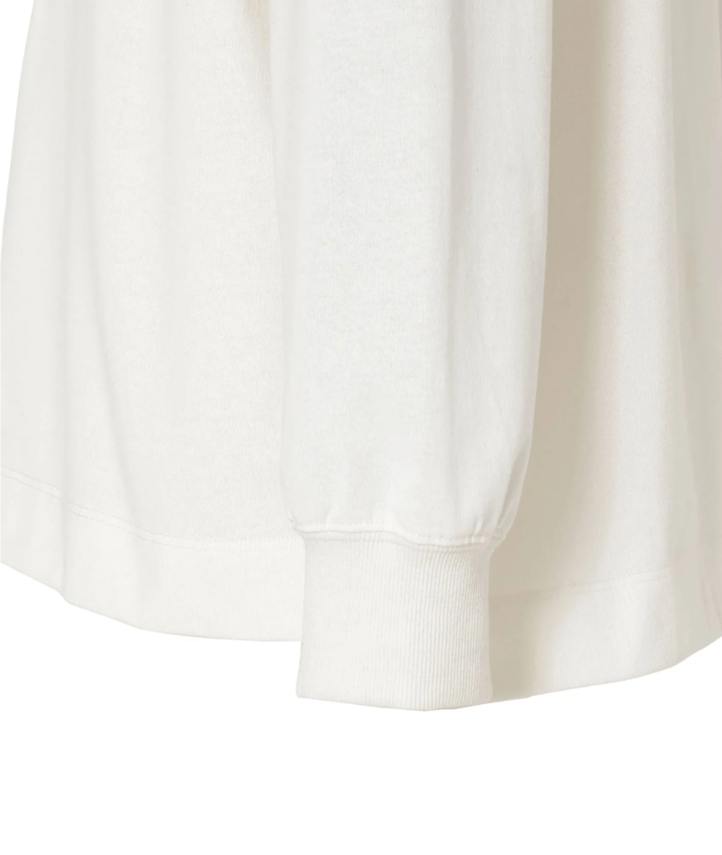 ECO HYBRID BOX LOGO EMBROIDERY L/S TEE