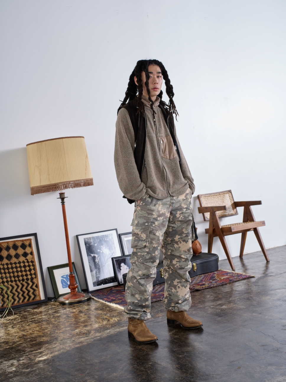 NYLON CARGO PANTS